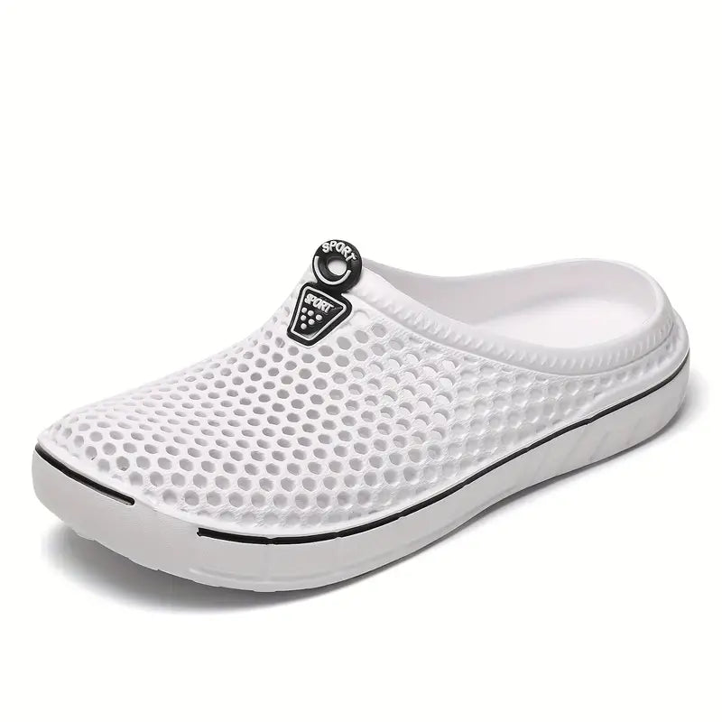 Męskie oddychające chodaki sportowe, lekkie