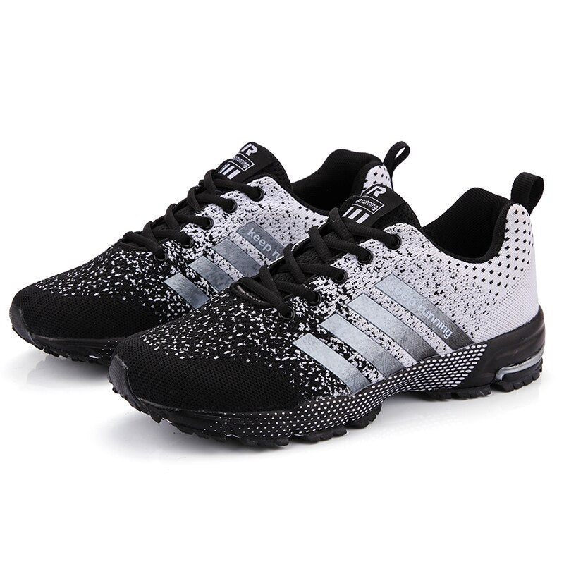 Męskie buty do biegania z odblaskowymi detalami