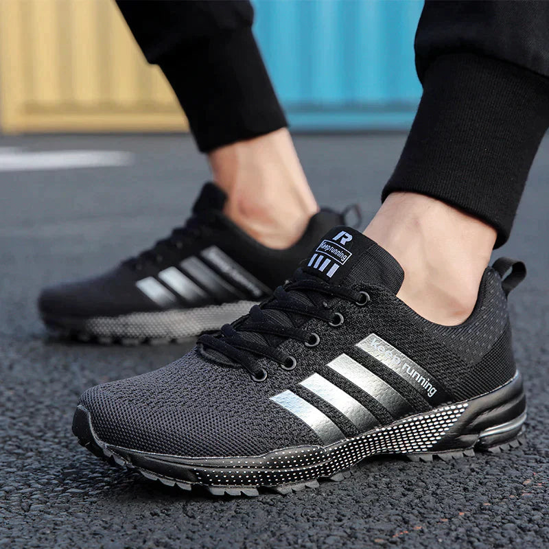 Męskie buty do biegania z odblaskowymi detalami