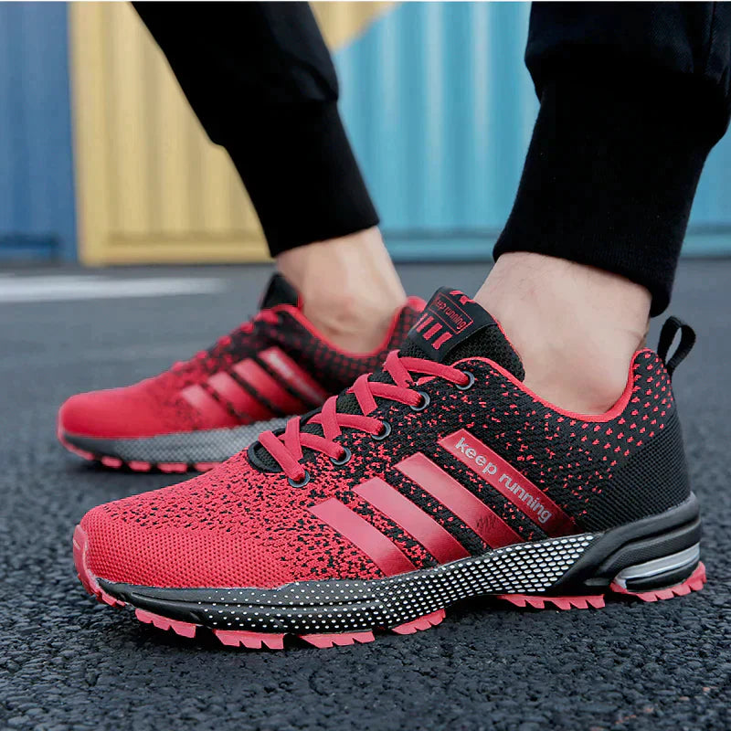Męskie buty do biegania z odblaskowymi detalami