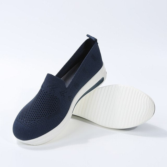 Damskie ortopedyczne sneakersy z szerokim noskiem