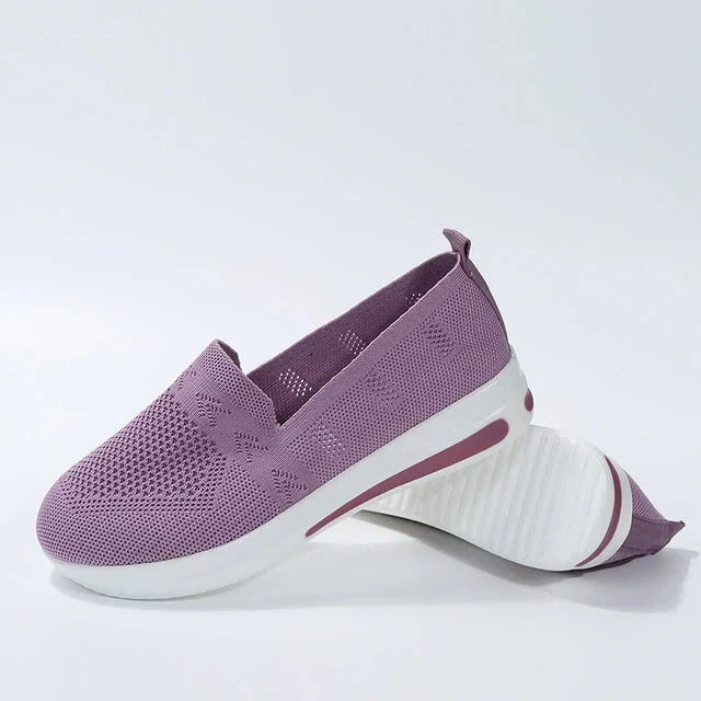 Damskie ortopedyczne sneakersy z szerokim noskiem