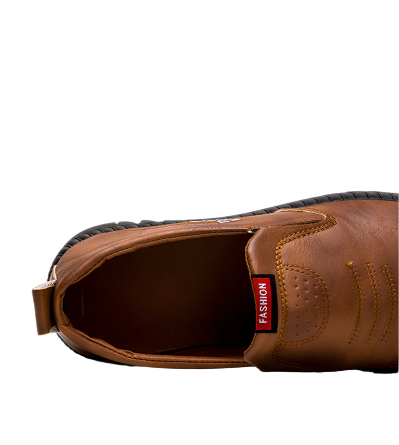 Męskie skórzane buty podróżne, antypoślizgowe