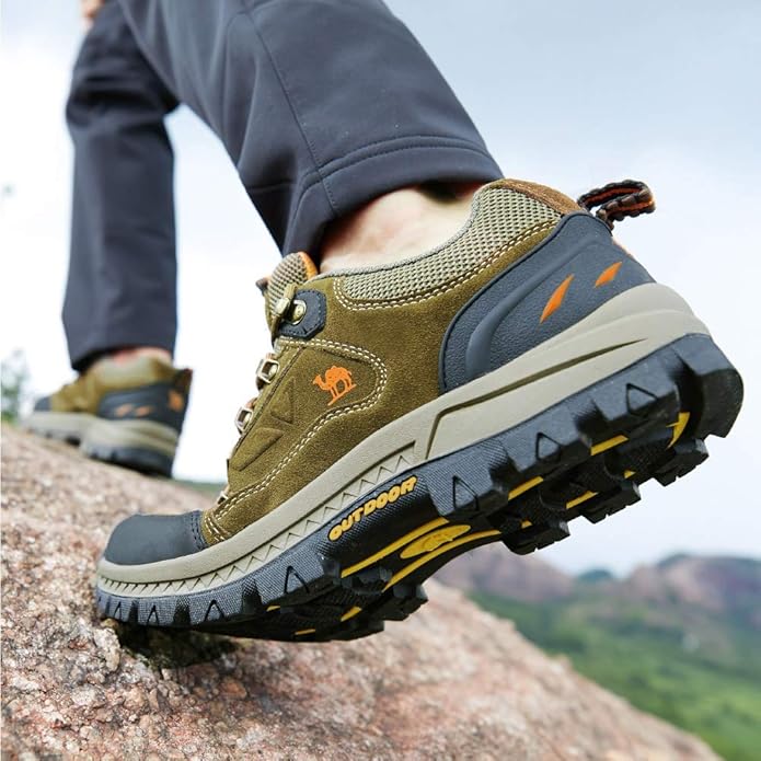 Męskie ortopedyczne buty trekkingowe outdoor