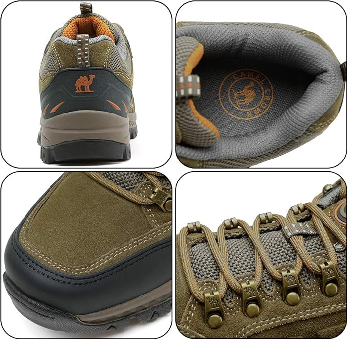 Męskie ortopedyczne buty trekkingowe outdoor
