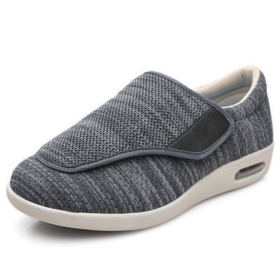 Damskie szerokie buty dla diabetyków na rzepy