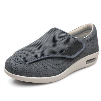 Damskie szerokie buty dla diabetyków na rzepy
