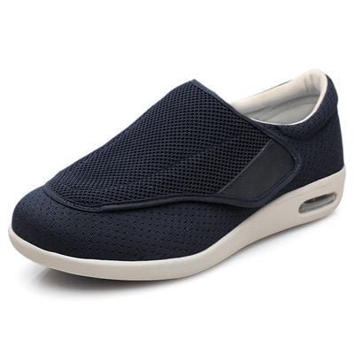 Damskie szerokie buty dla diabetyków na rzepy