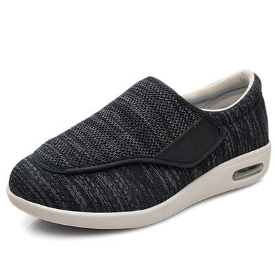 Damskie szerokie buty dla diabetyków na rzepy