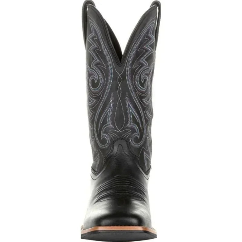 Męskie skórzane kowbojki w stylu western