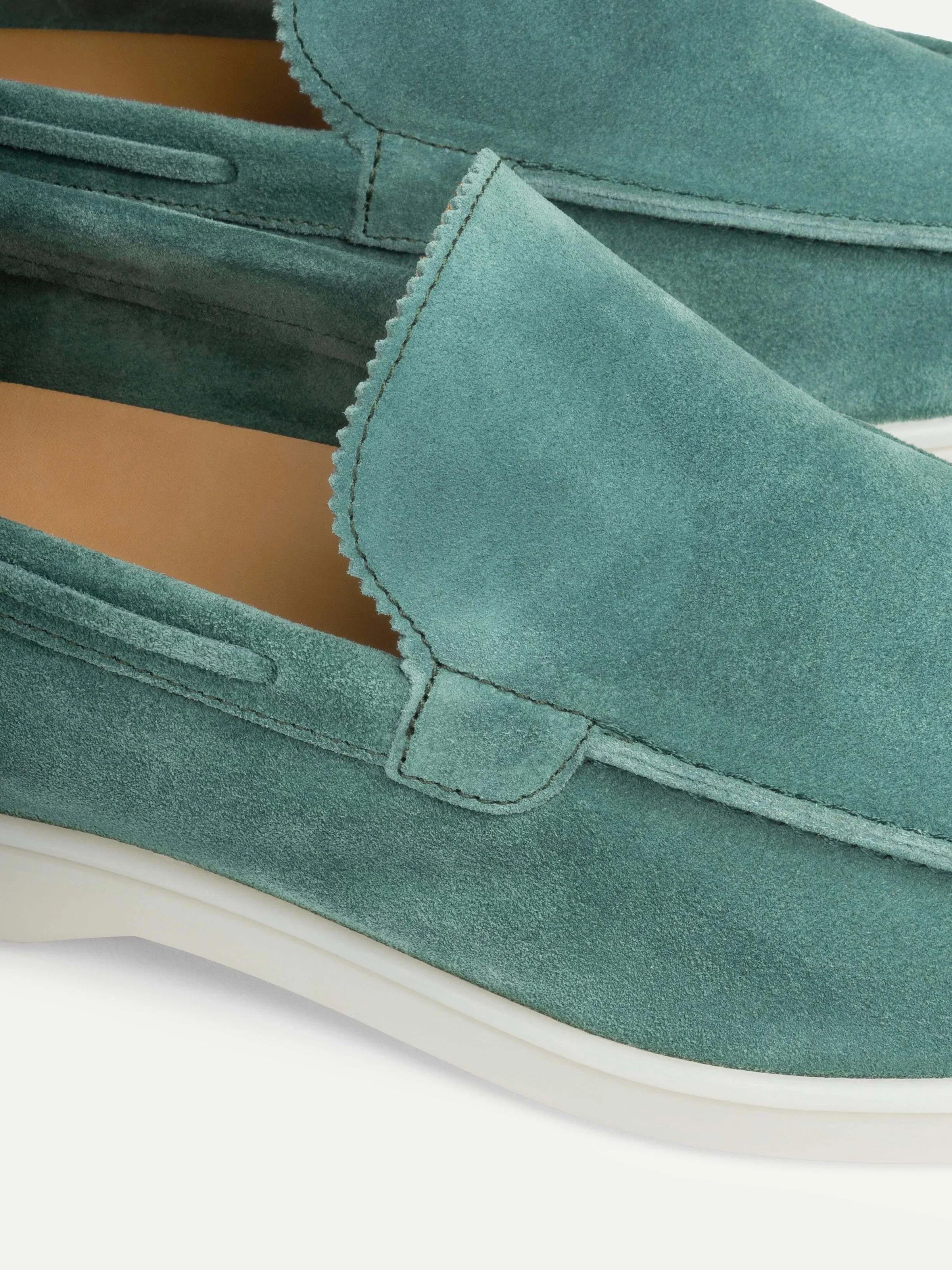 Męskie wsuwane buty w stylu zamszu