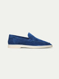 Męskie wsuwane buty w stylu zamszu