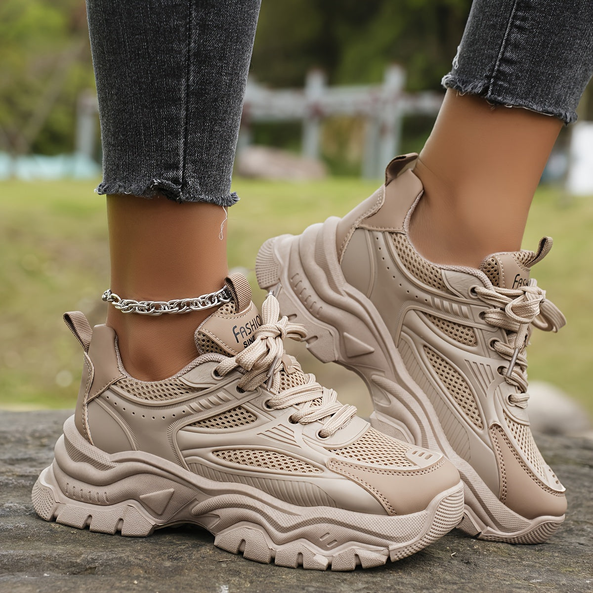Damskie komfortowe sneakersy na co dzień