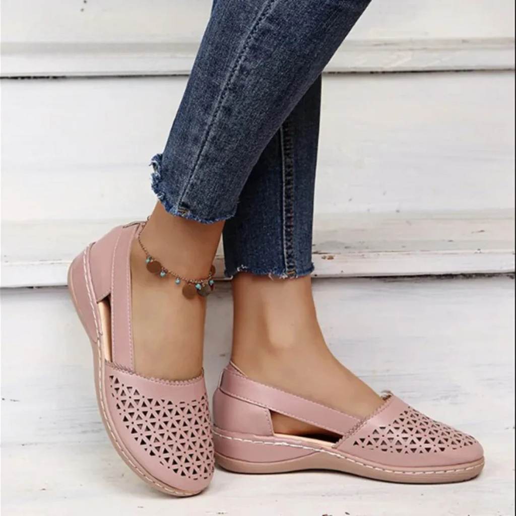 Damskie ortopedyczne buty komfortowe, oddychające