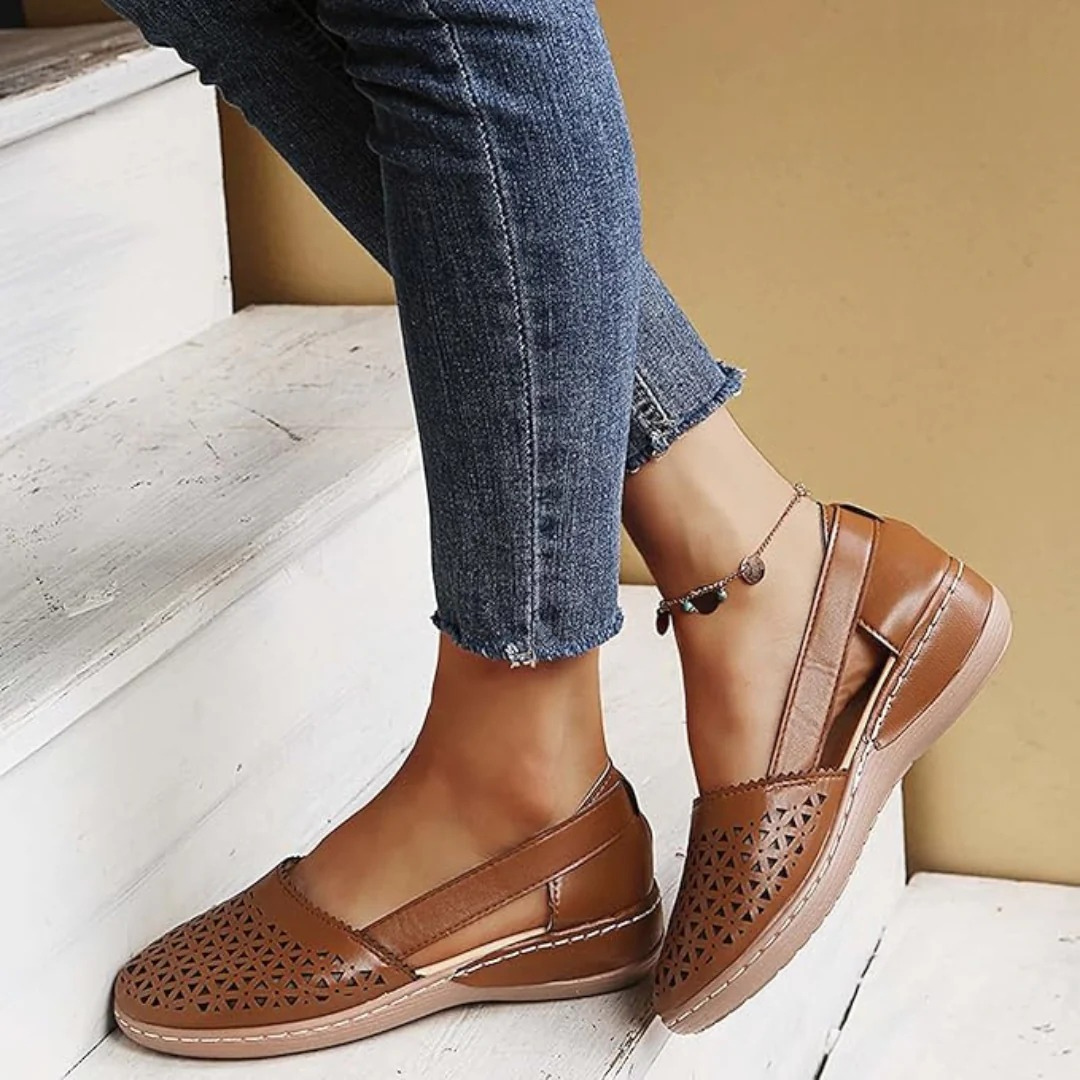 Damskie ortopedyczne buty komfortowe, oddychające