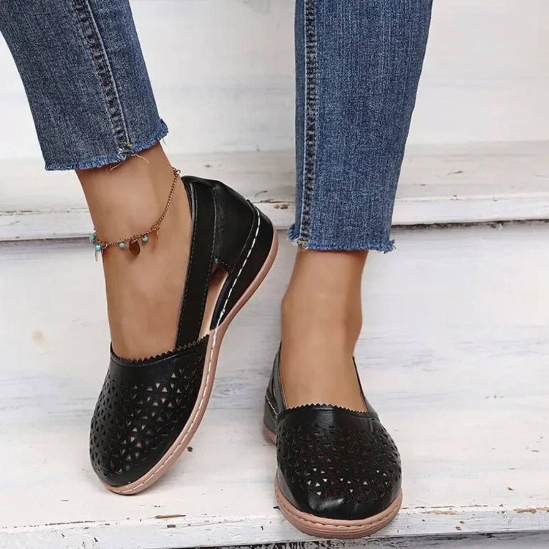 Damskie ortopedyczne buty komfortowe, oddychające