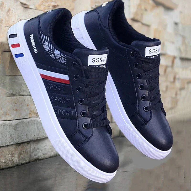 Męskie sneakersy ze sprężystą podeszwą, trwałe