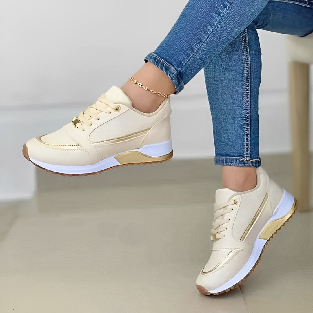 Damskie komfortowe sneakersy w sportowym stylu