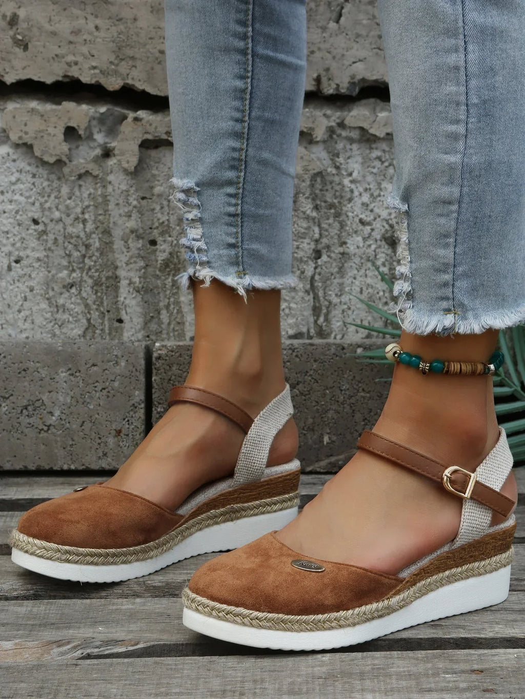 Damskie lekkie espadryle na co dzień