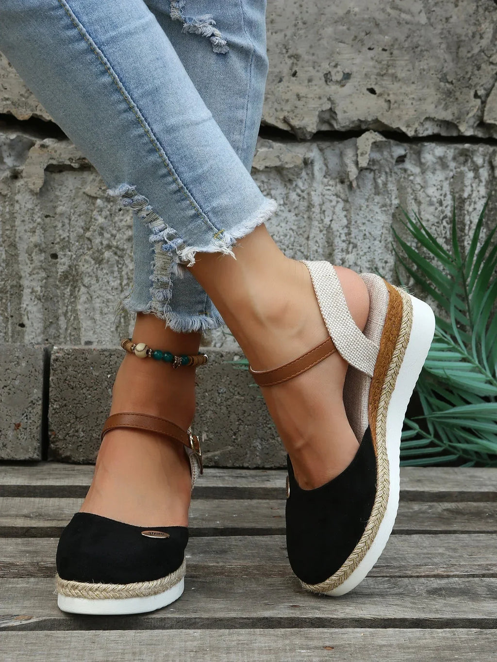 Damskie lekkie espadryle na co dzień