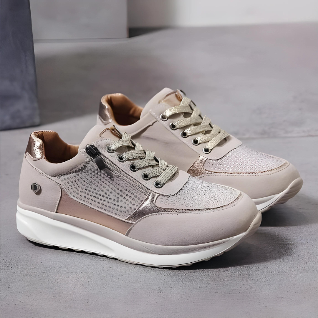 Damskie ortopedyczne sneakersy komfortowe na spacery