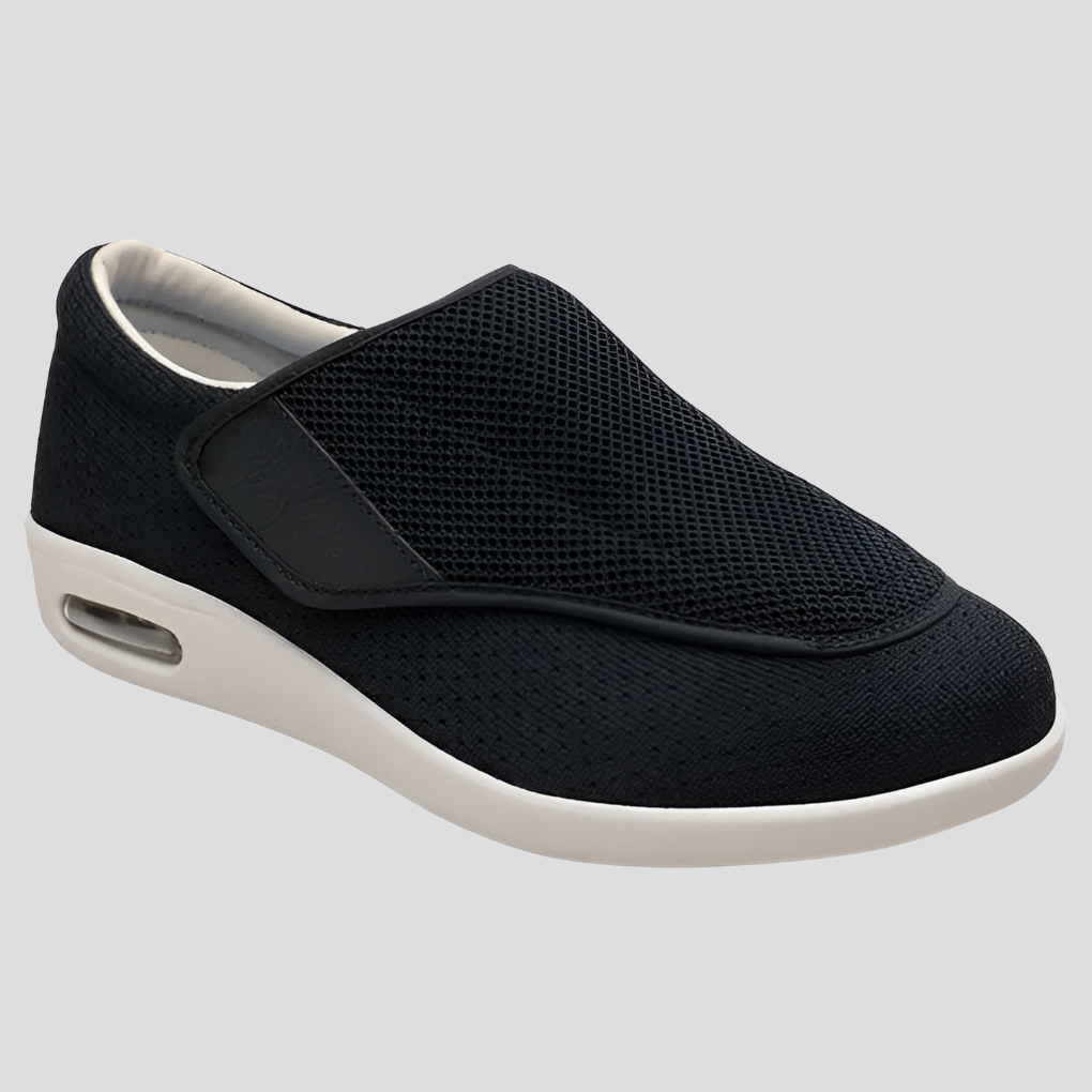 Męskie buty dla diabetyków z szeroką wkładką