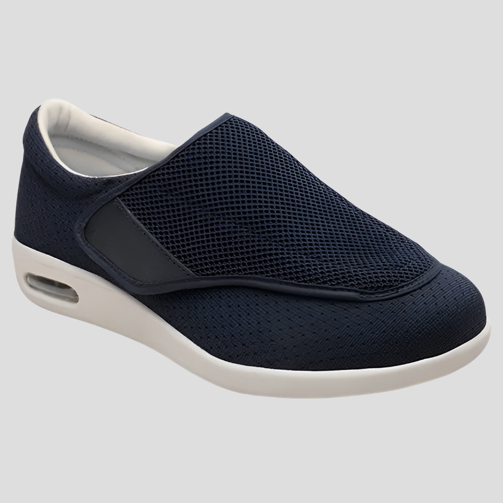 Męskie buty dla diabetyków z szeroką wkładką