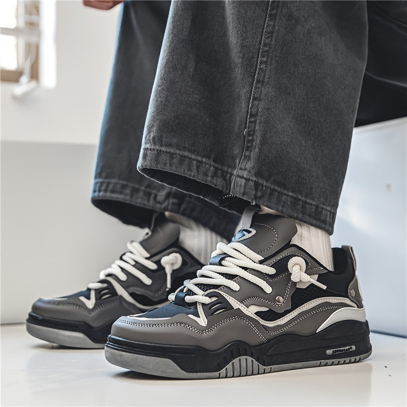 Męskie sportowe sneakersy, oddychające i nowoczesne