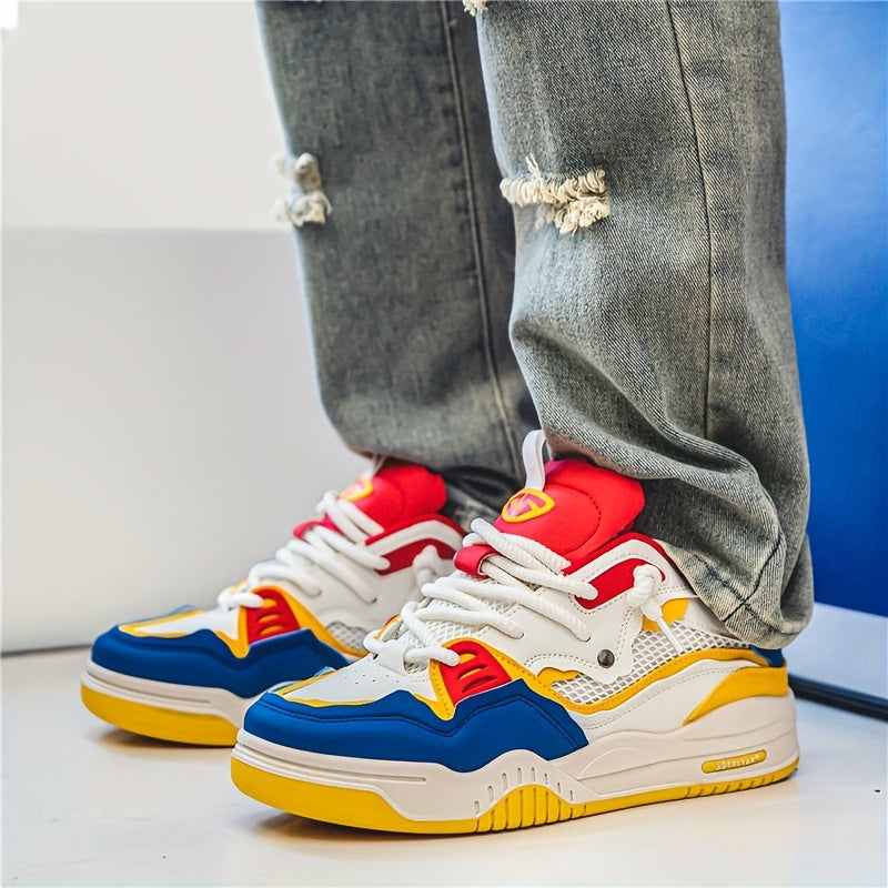 Męskie sportowe sneakersy, oddychające i nowoczesne