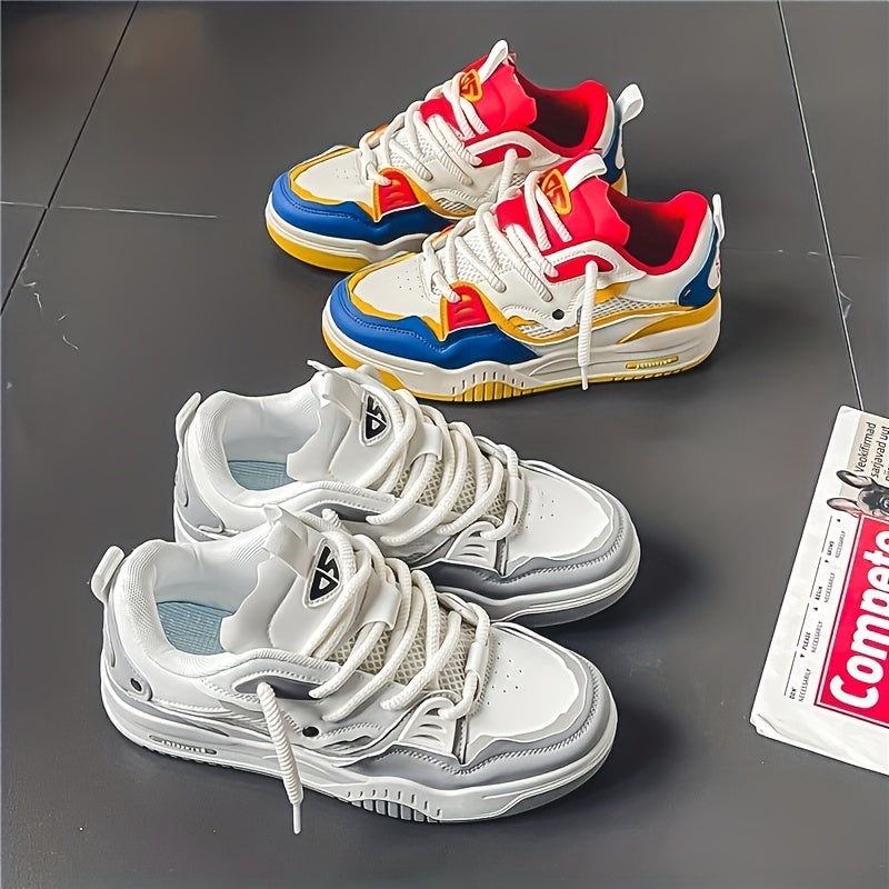 Męskie sportowe sneakersy, oddychające i nowoczesne