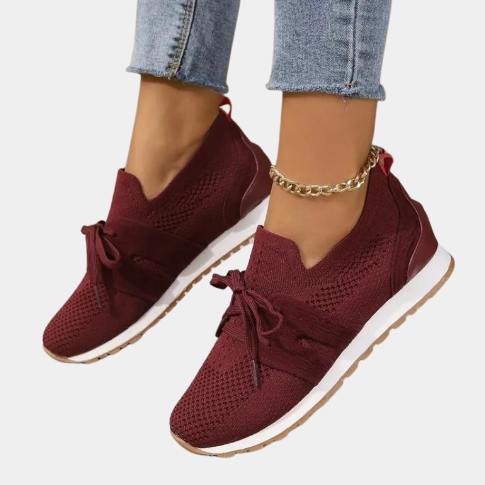 Damskie eleganckie sneakersy o dopracowanym wykończeniu