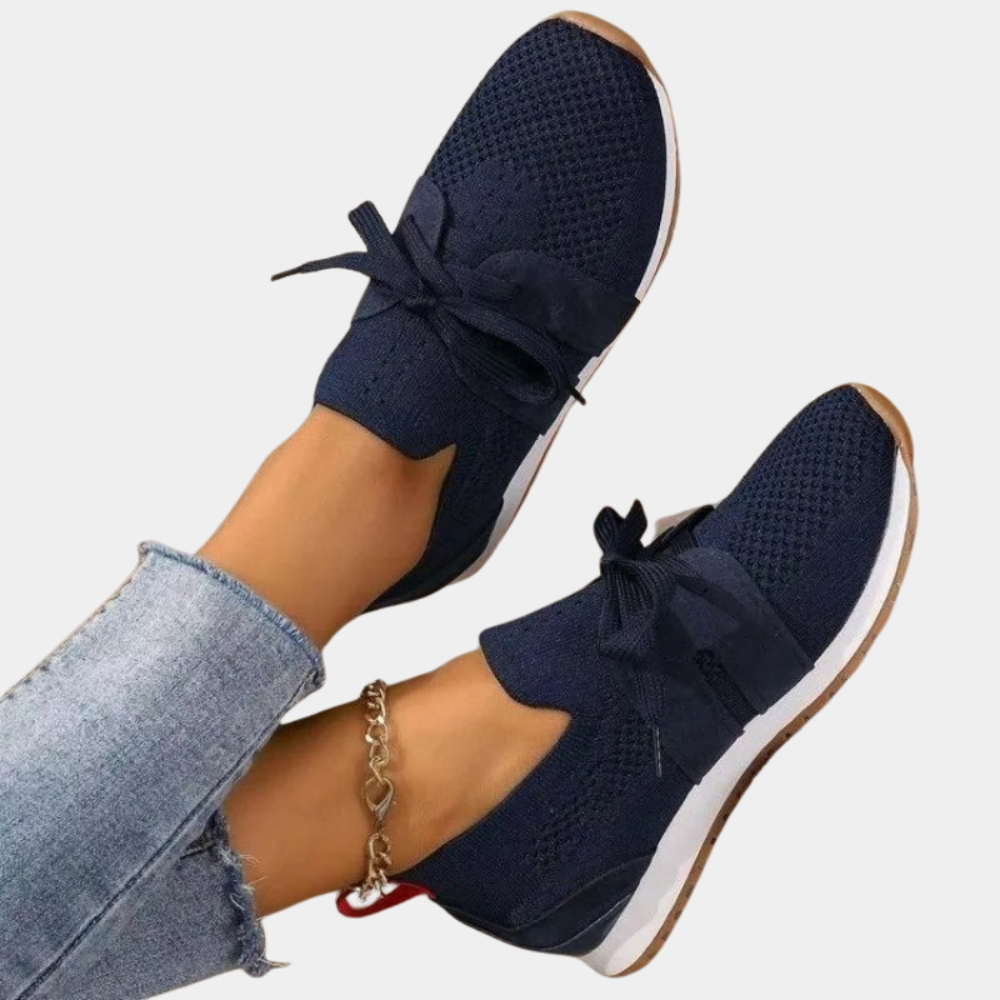 Damskie eleganckie sneakersy o dopracowanym wykończeniu