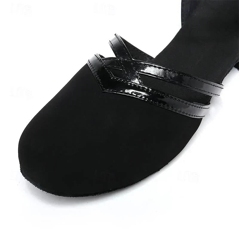 Damskie lekkie buty do tańca z odkrytymi palcami