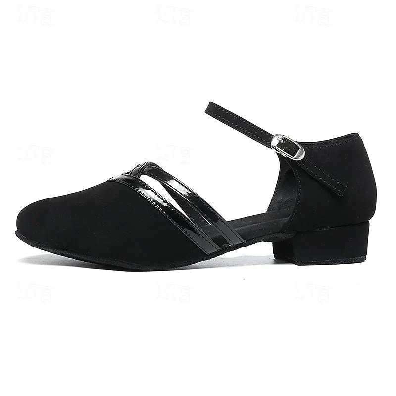 Damskie lekkie buty do tańca z odkrytymi palcami