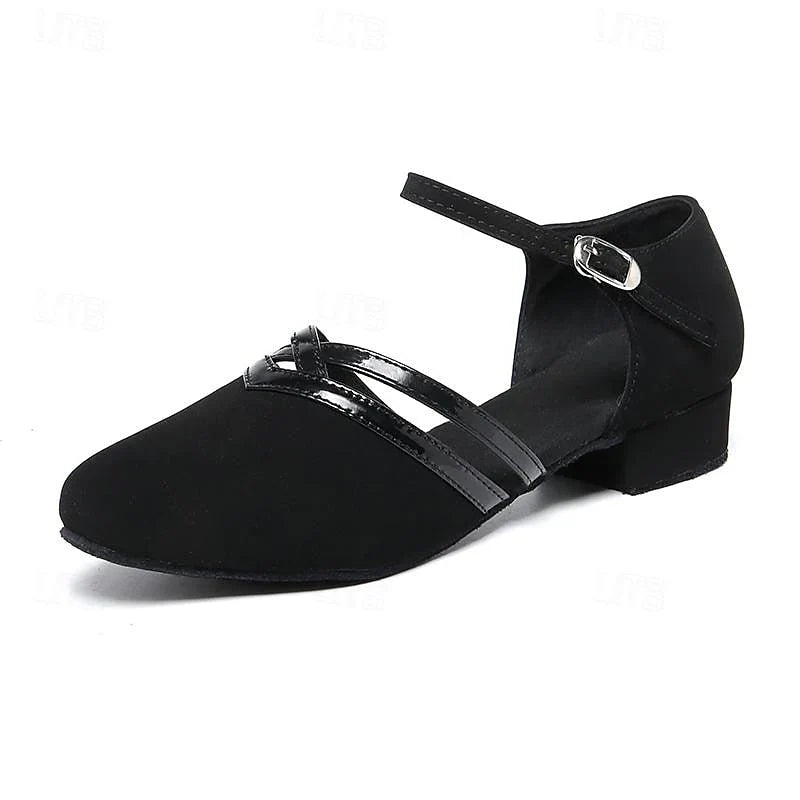 Damskie lekkie buty do tańca z odkrytymi palcami