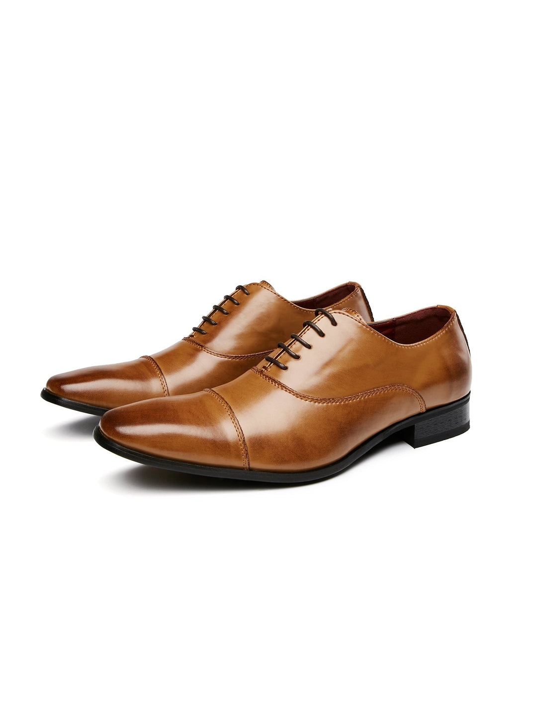 Męskie skórzane buty na sznurówki, formalne