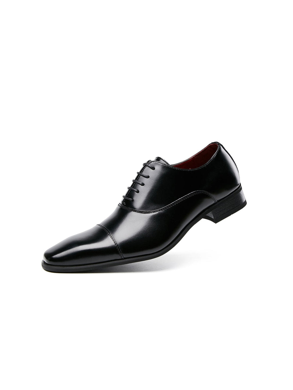 Męskie skórzane buty na sznurówki, formalne