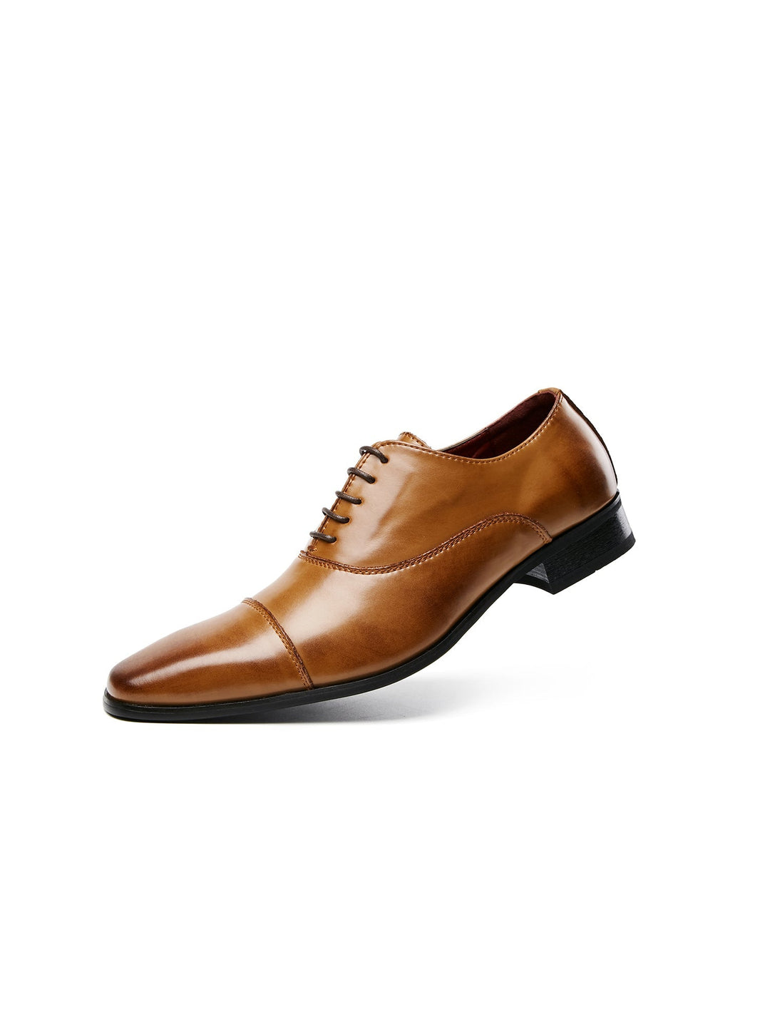 Męskie skórzane buty na sznurówki, formalne