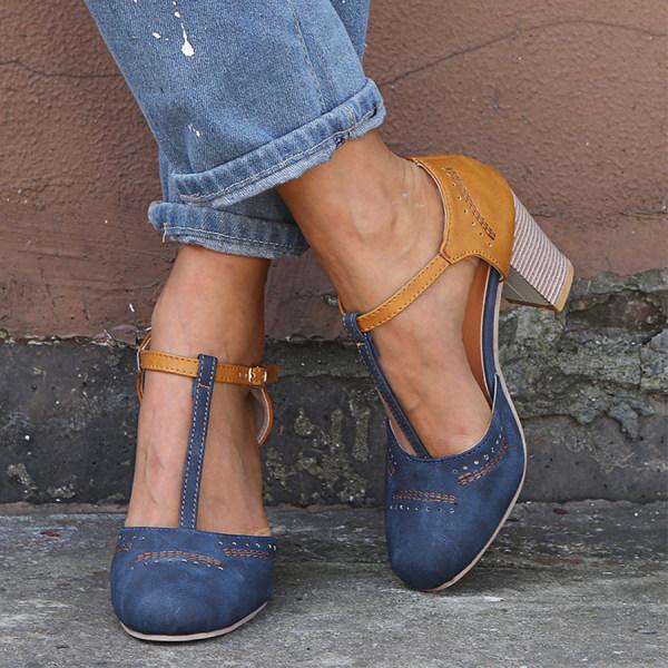 Damskie ortopedyczne buty na obcasie
