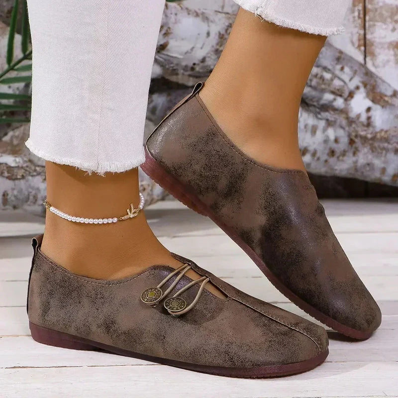 Damskie ortopedyczne mokasyny, miękkie i eleganckie