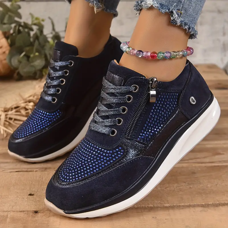 Damskie ergonomiczne oddychające sneakersy na co dzień