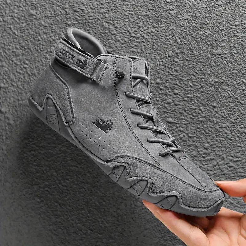 Męskie wodoodporne buty z elastyczną wstawką