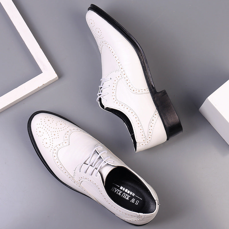 Męskie eleganckie buty wizytowe ręcznie wykonane