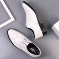 Męskie eleganckie buty wizytowe ręcznie wykonane