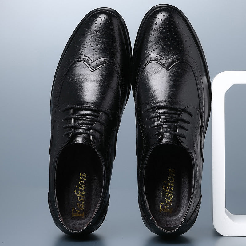 Męskie eleganckie buty wizytowe ręcznie wykonane