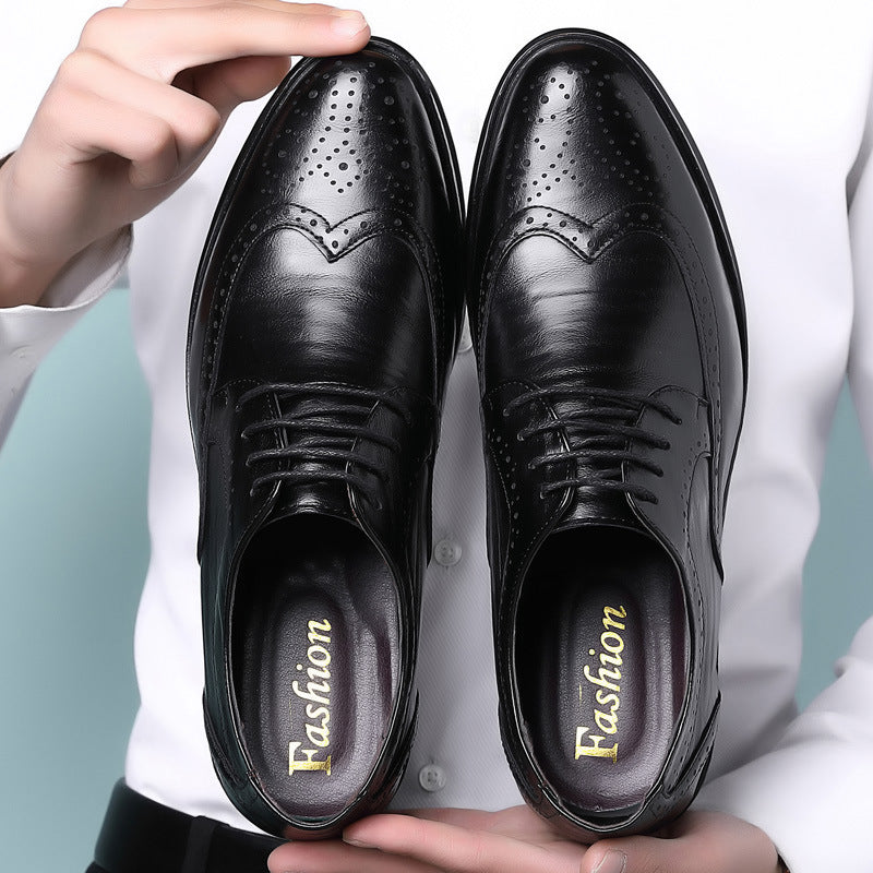 Męskie eleganckie buty wizytowe ręcznie wykonane