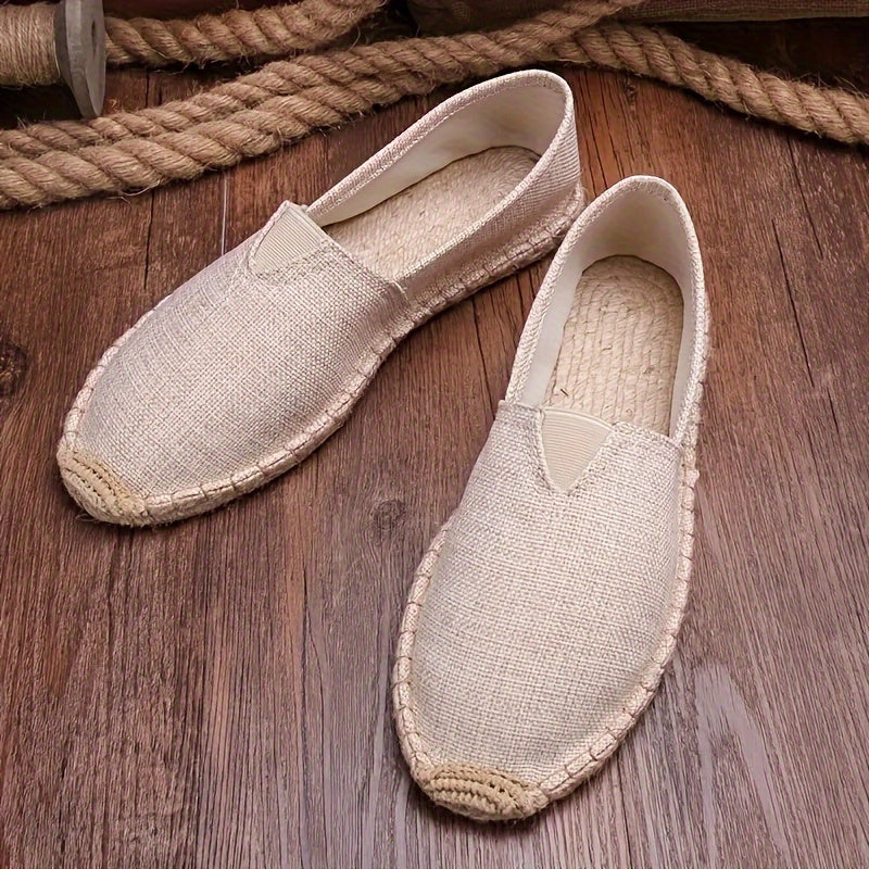 Męskie lekkie espadryle wsuwane na lato