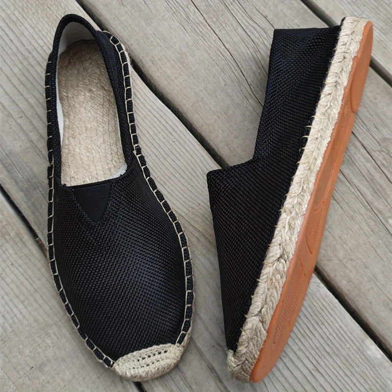 Męskie lekkie espadryle wsuwane na lato