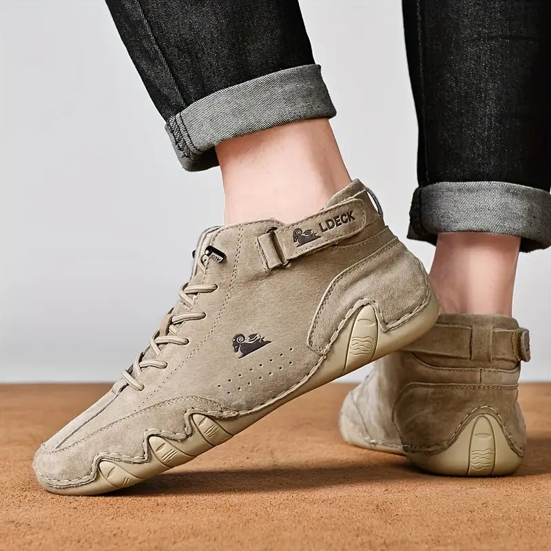 Męskie wodoodporne buty na co dzień, trwałe