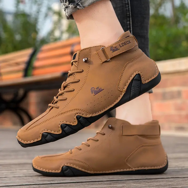 Męskie wodoodporne buty na co dzień, trwałe